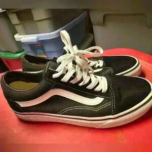 Unisex Vans Old Skool Black Men’s 6 Women’s 7.5